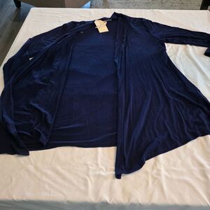 Prospect BLVD Women's Navy Blue Cardigan, Size 1X, NWT (0064)